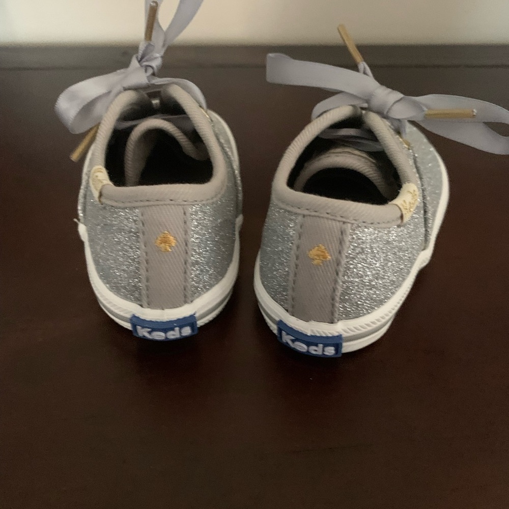 Keds Kate spade baby glittery tennis shoes